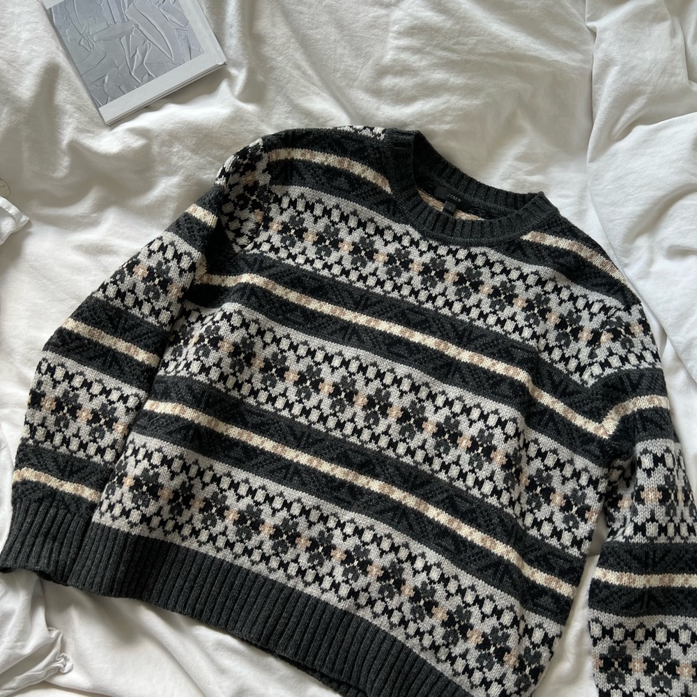 J. Crew 100% lambs wool sweater, size S, worn once only